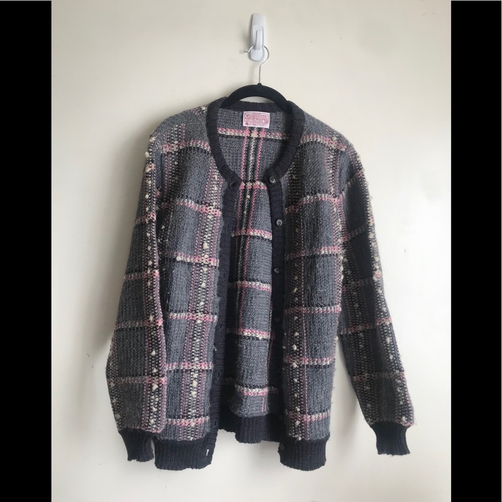 Pendleton Button Up Cardigan P-Medium - image 1